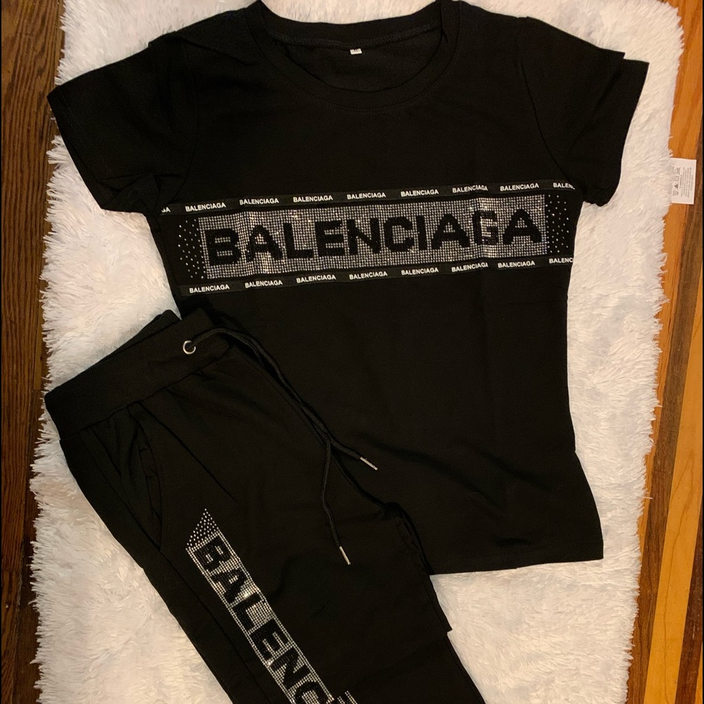 A shirt and sweatpants